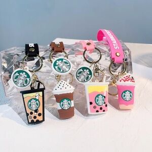 Starbucks Keychains | Set of 4